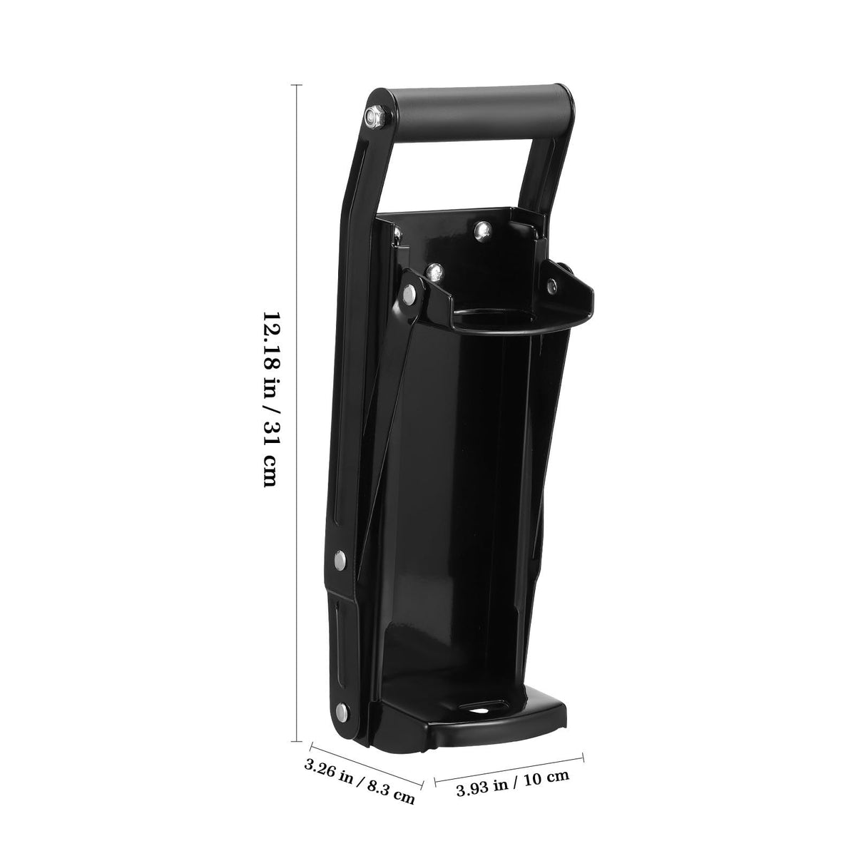 Heavy Duty Wall Mounted Can Crusher with Bottle Opener D448843