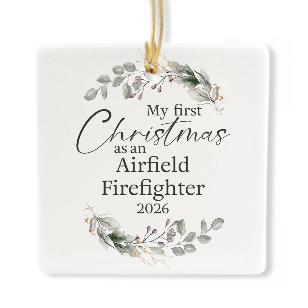 Ceramic 3-inch Square-Shaped Ornament V277013