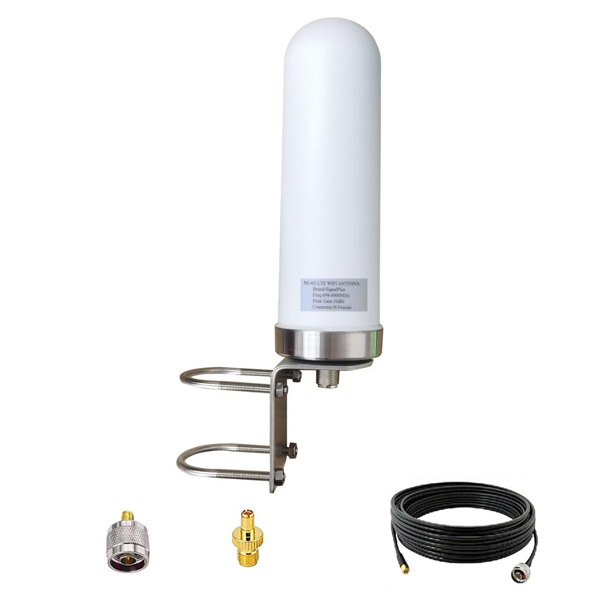 Outdoor 4G 5G LTE Cellular Antenna 698-6000mhz 10dBi K283071