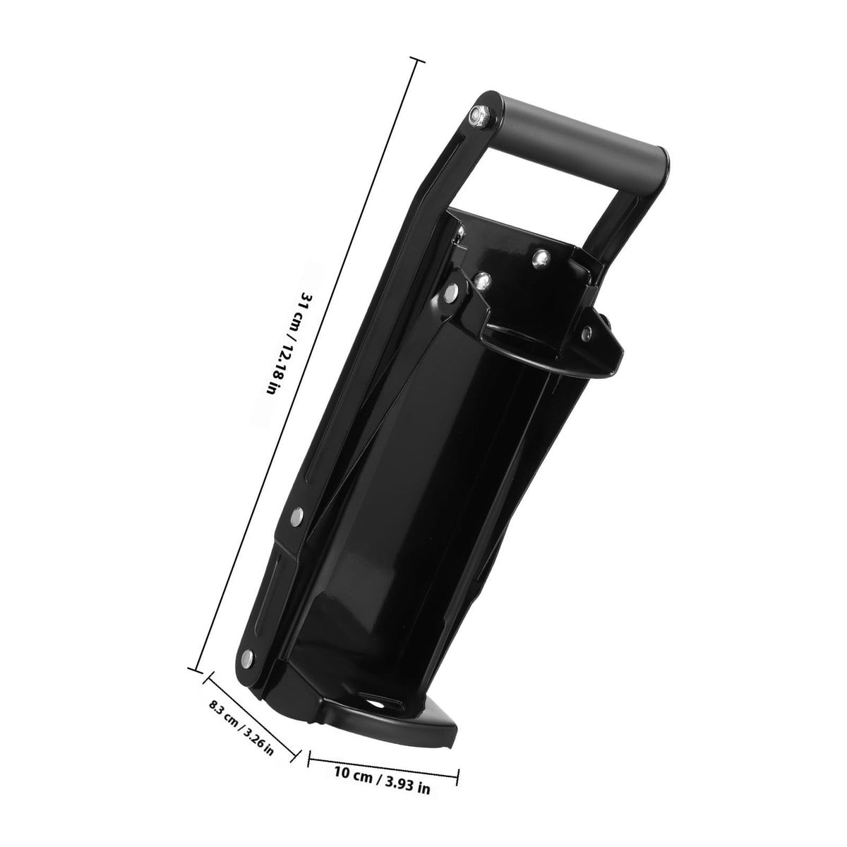 Heavy Duty Wall Mounted Can Crusher with Bottle Opener D448843