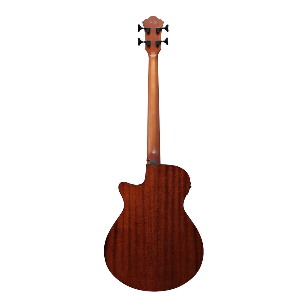 Black High Gloss Acoustic-electric Bass Guitar Q274