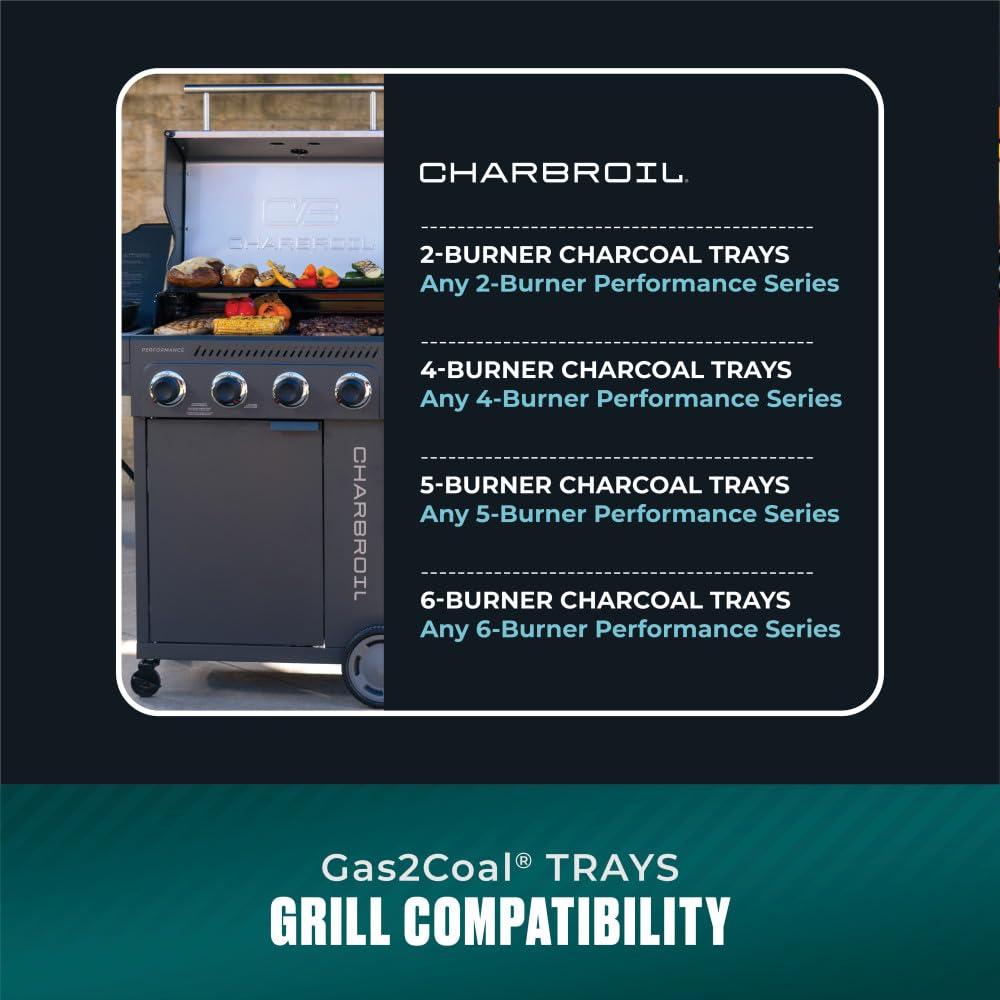 4 Burner Gas and Charcoal Grill U5566