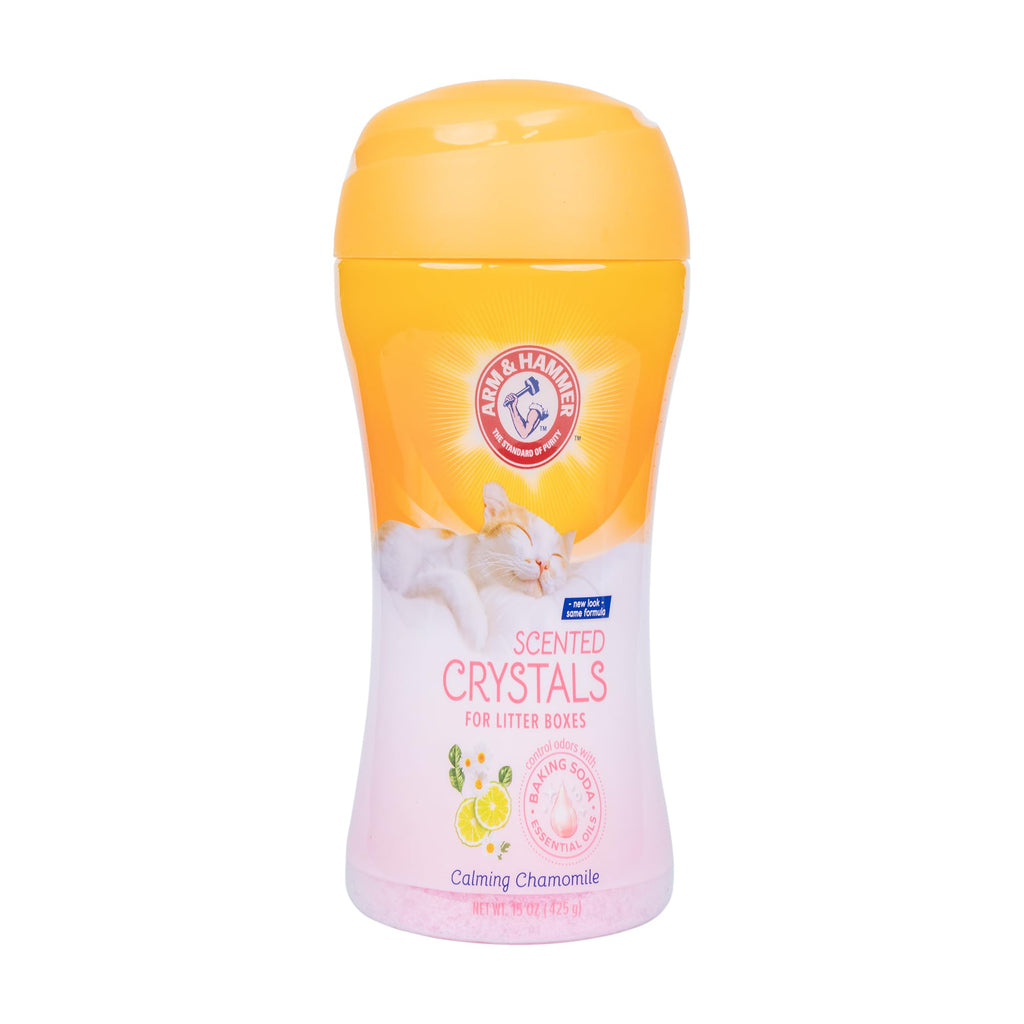 Calming Cat Litter Deodorizing Crystals Chamomile 15 Oz E6772