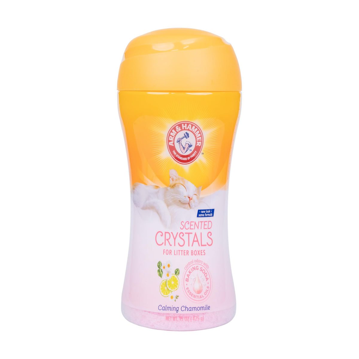 Calming Cat Litter Deodorizing Crystals Chamomile 15 Oz E6772