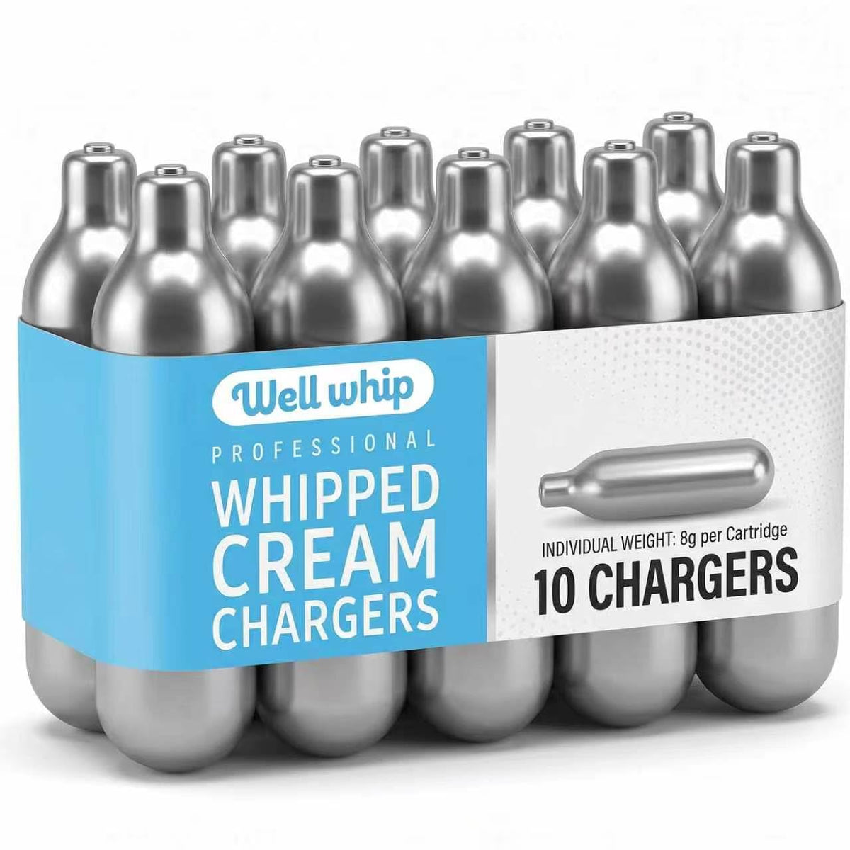 8g Whipped Cream Chargers 10-Pack H9605
