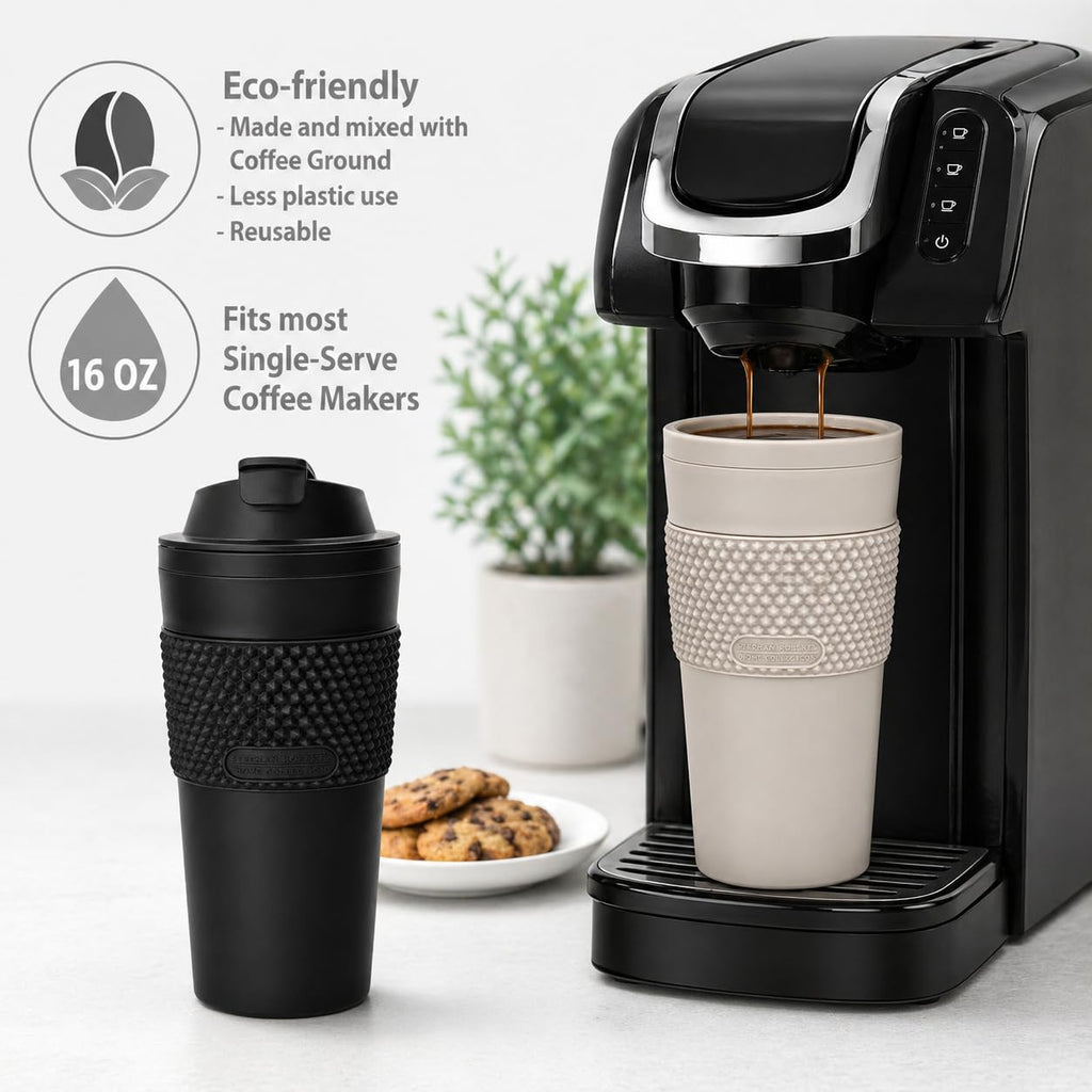 16 oz Insulated Coffee Tumbler Set 2 Pack K9745