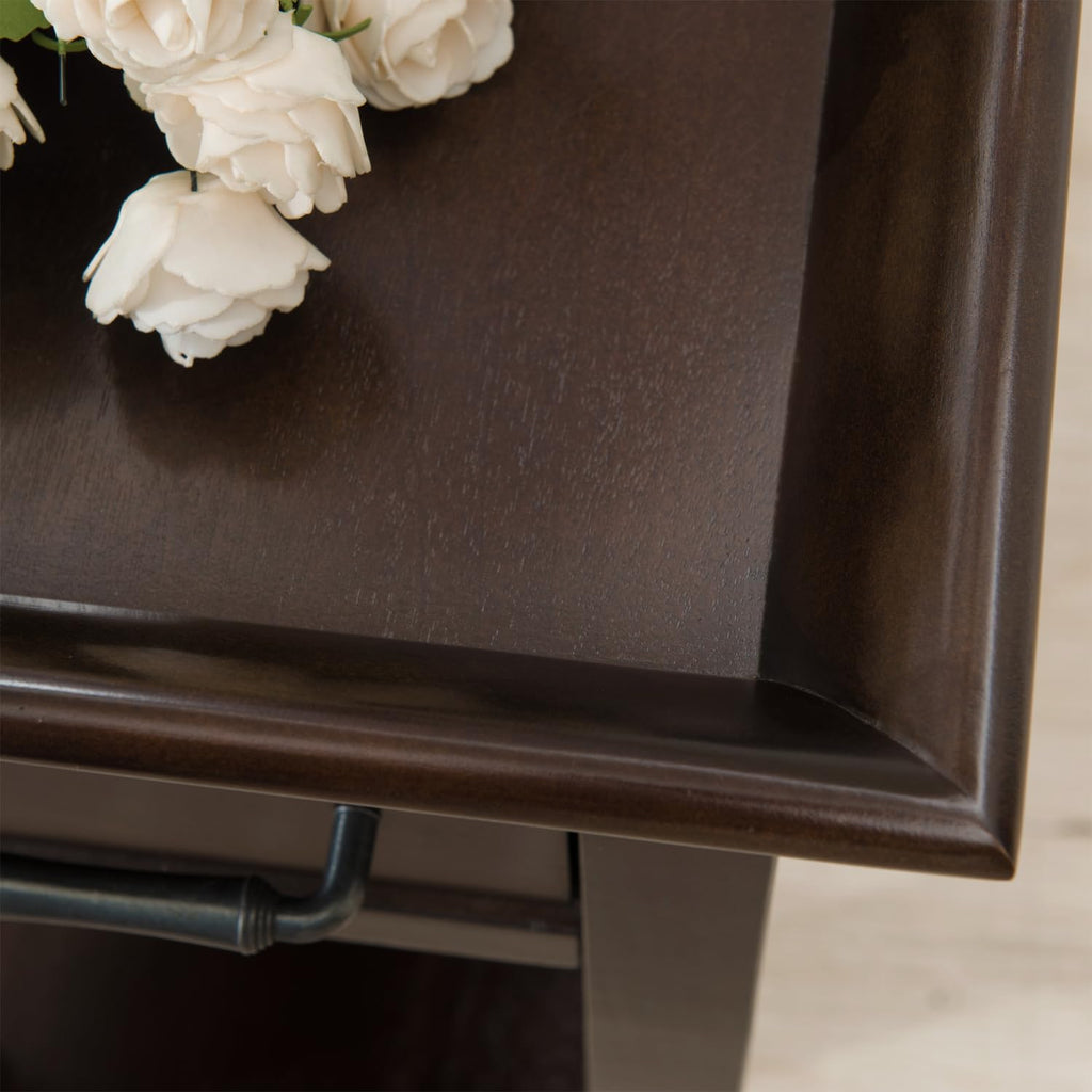 Chocolate Cherry End Table J2685