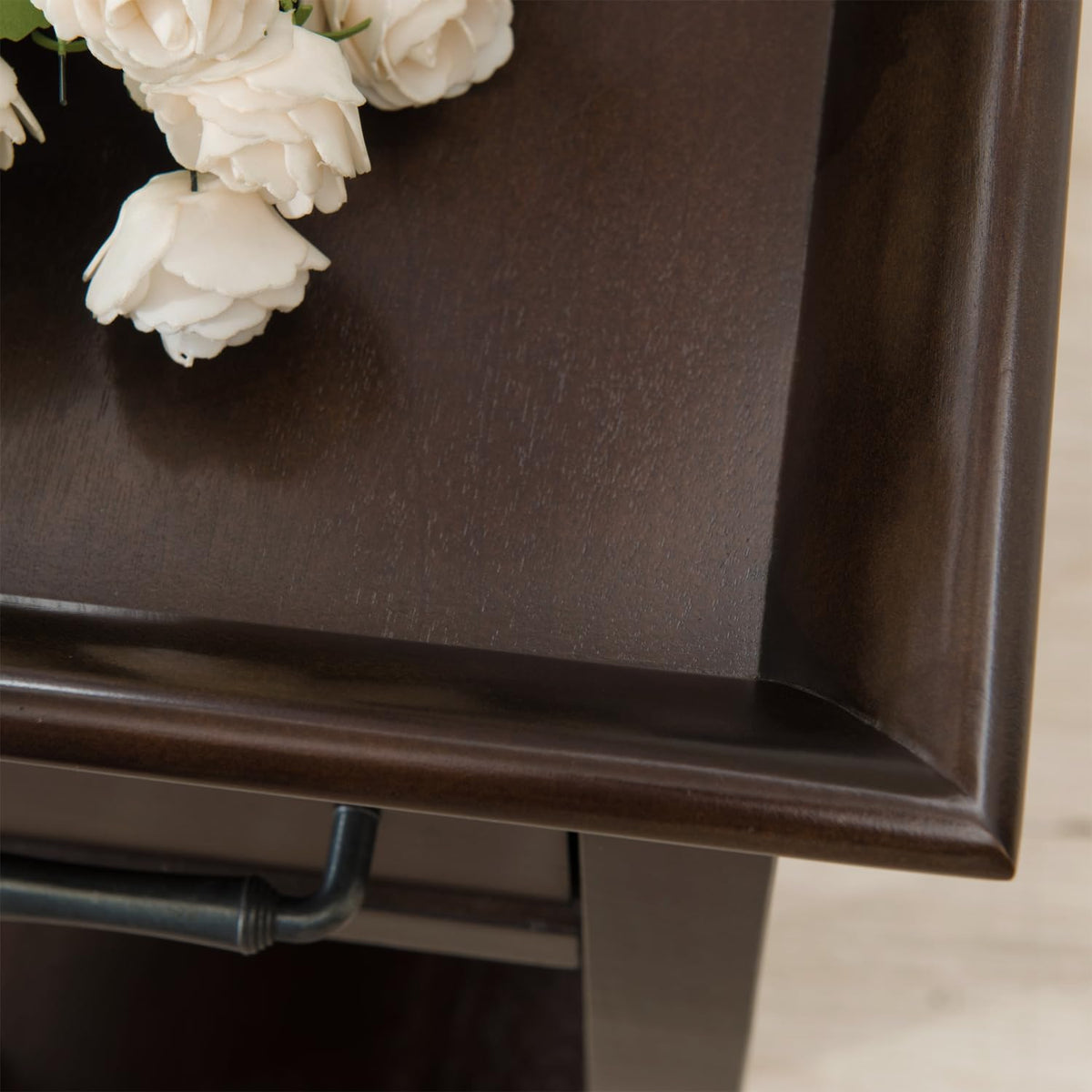 Chocolate Cherry End Table J2685
