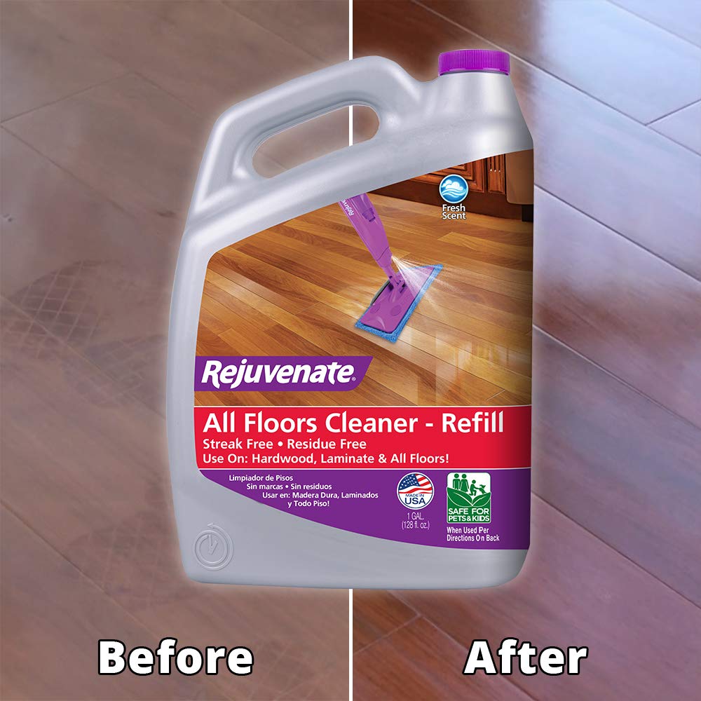 High Gloss Wood Floor Polish and Cleaner 128oz Y389
