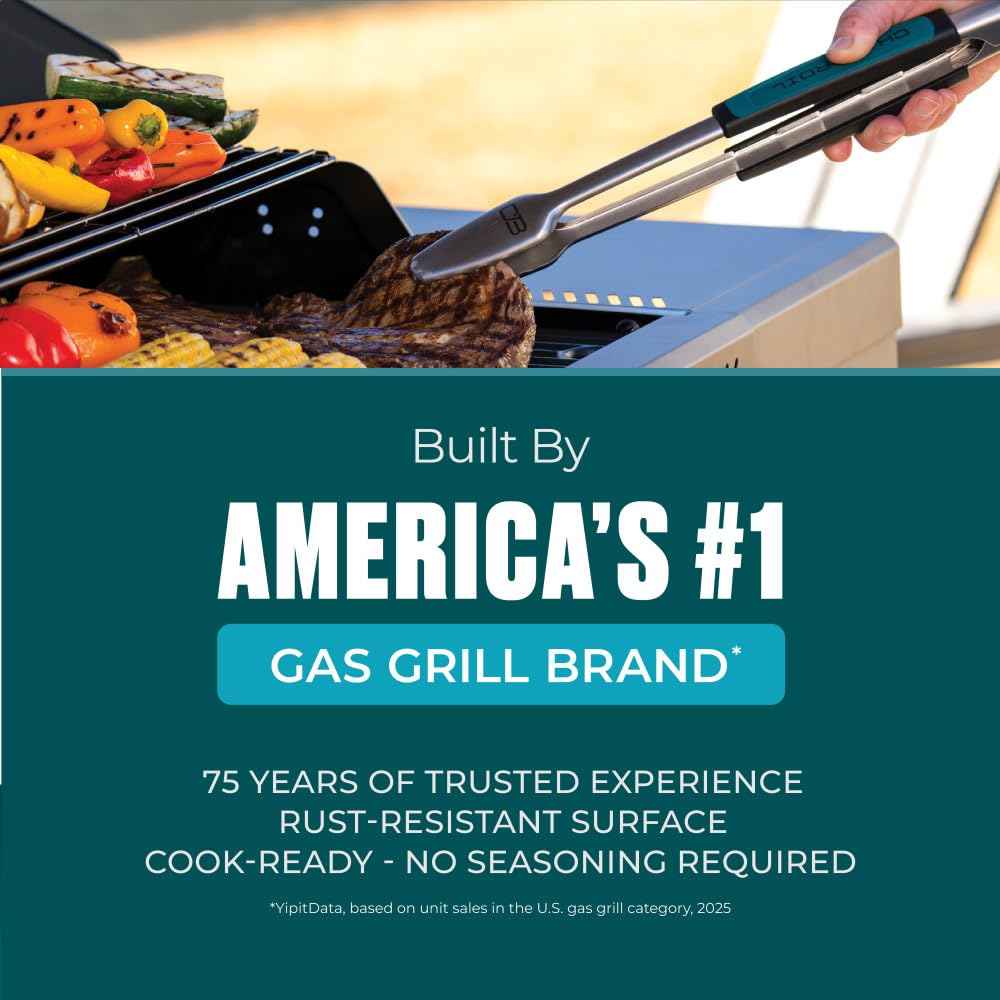 4 Burner Gas and Charcoal Grill U5566