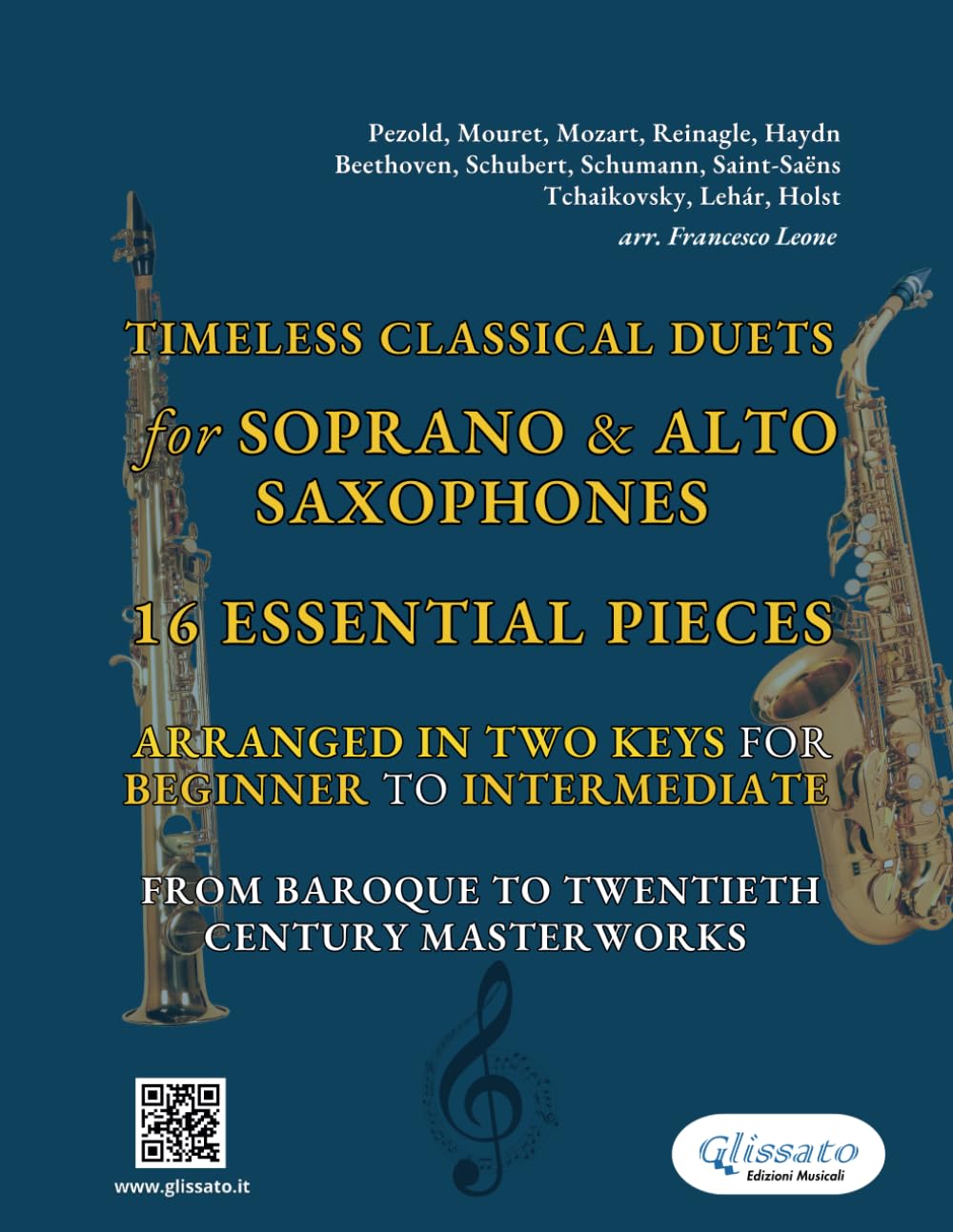 Soprano & Alto Saxophones Duets K9389