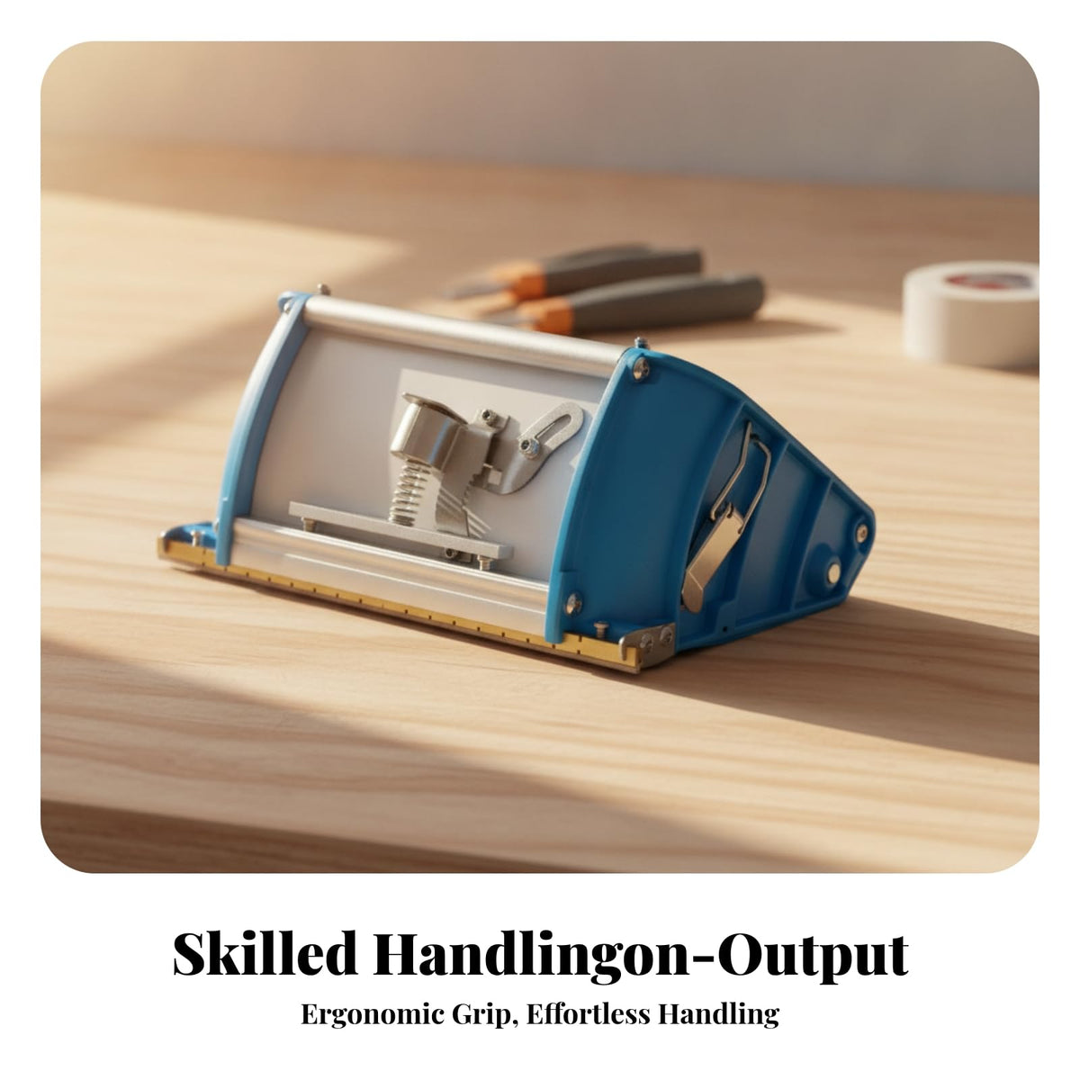 10 Inch Handheld Plastering Tool with Hardened Strip M8810