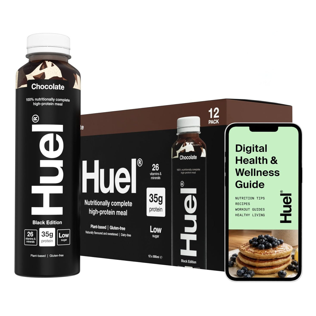 Black Edition Ready-to-Drink Vegan Protein Shake O873710