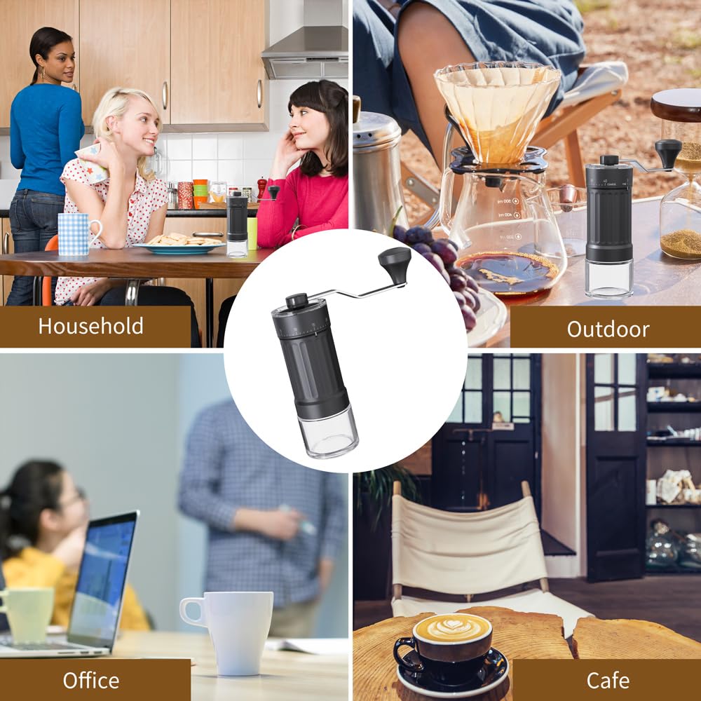 Portable Conical Burr Coffee Grinder 25g Ceramic Burrs Z298