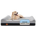 Slate Grey Memory Foam Orthopedic Dog Bed T500932