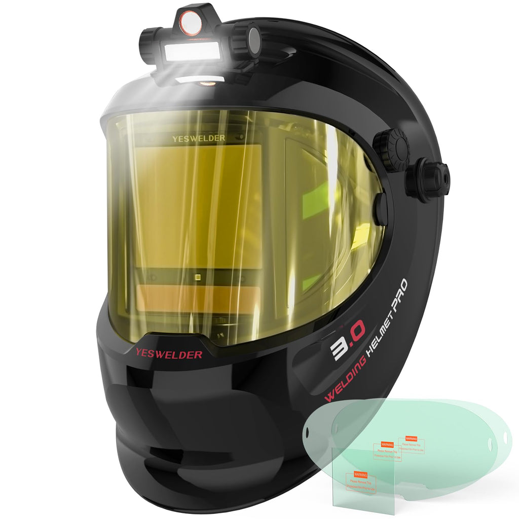 Panoramic Welding Helmet with Smart Auto-Shade L50691