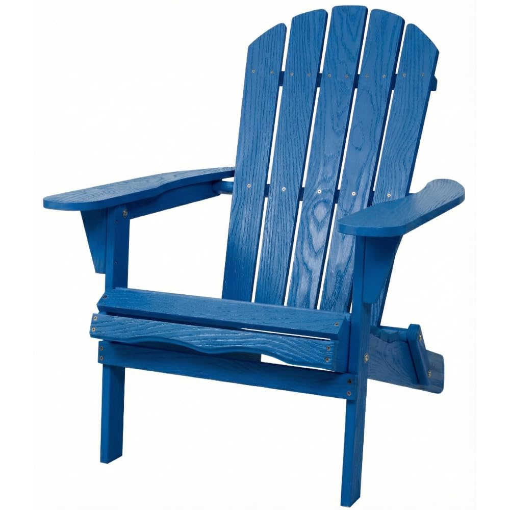 Wood Folding Adirondack Chair J392