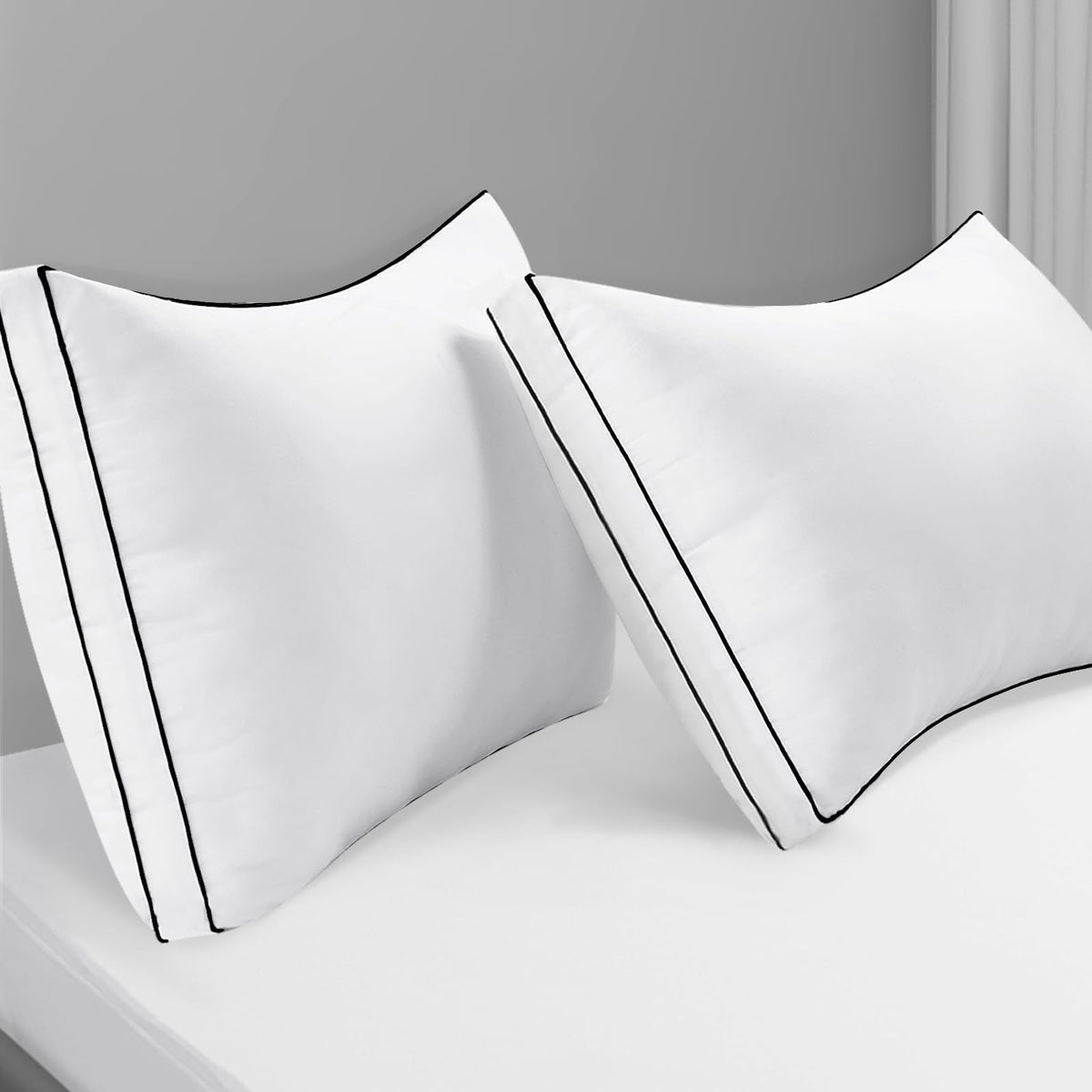 King Size Set of 2 Bed Pillows Q66034