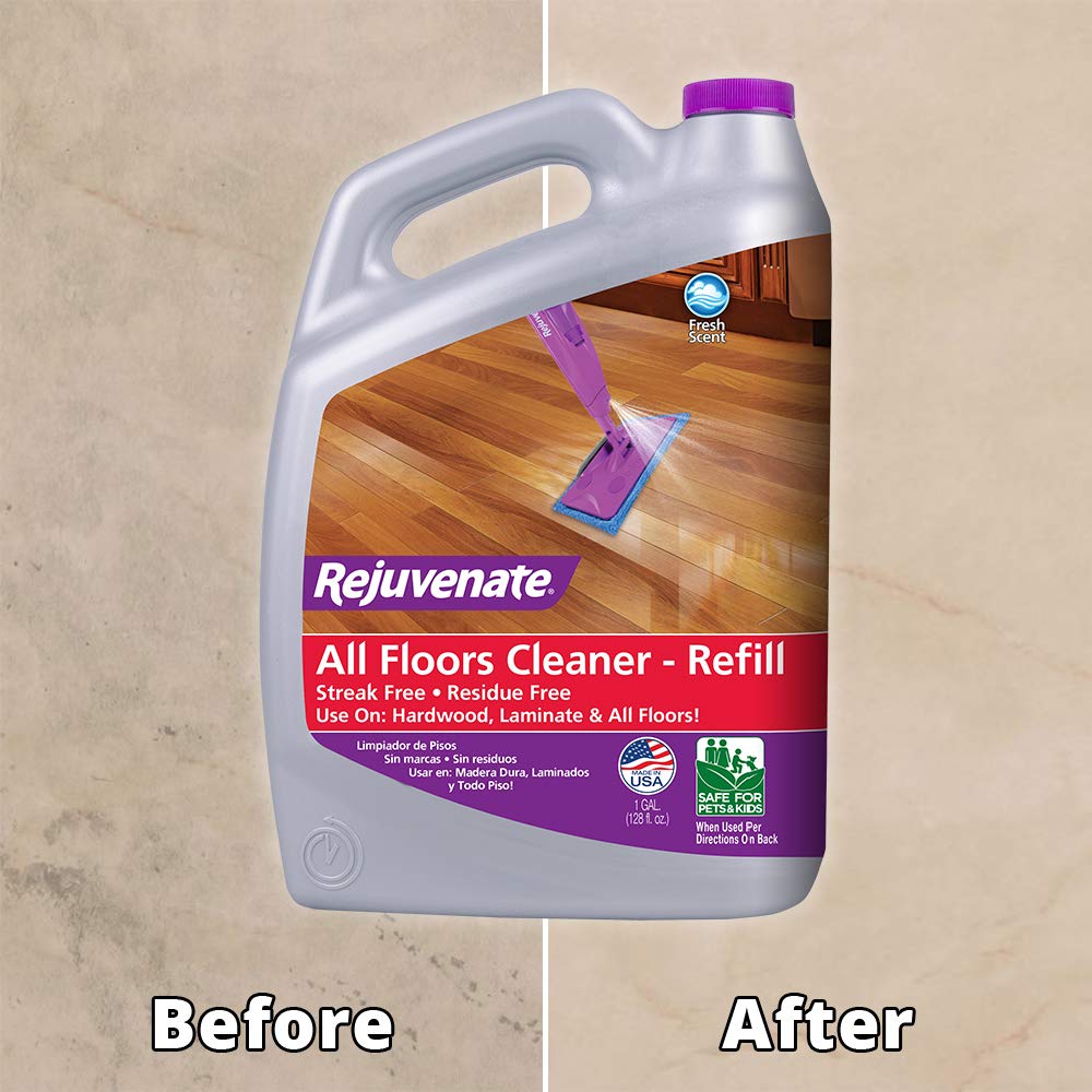 High Gloss Wood Floor Polish and Cleaner 128oz Y389