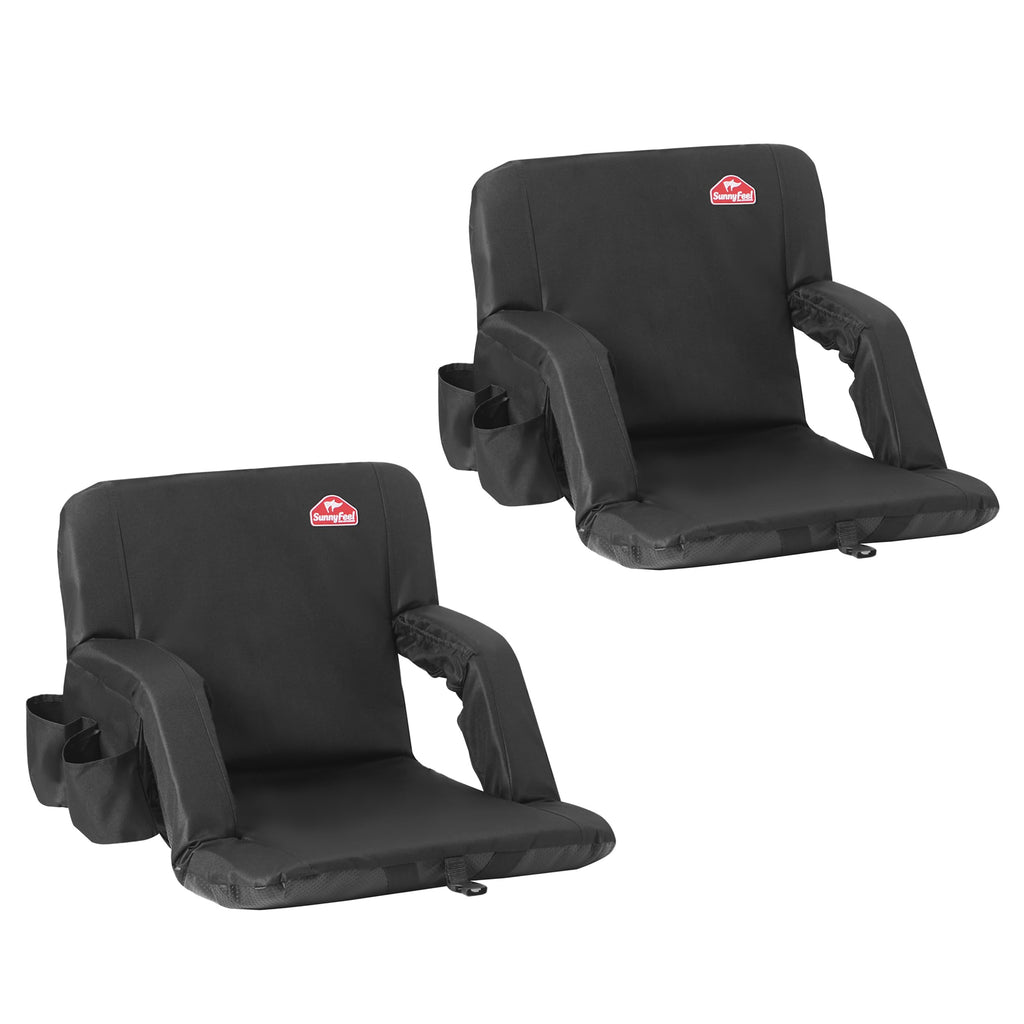 Foldable Stadium Seats 2-Pack with Shoulder Straps X62792