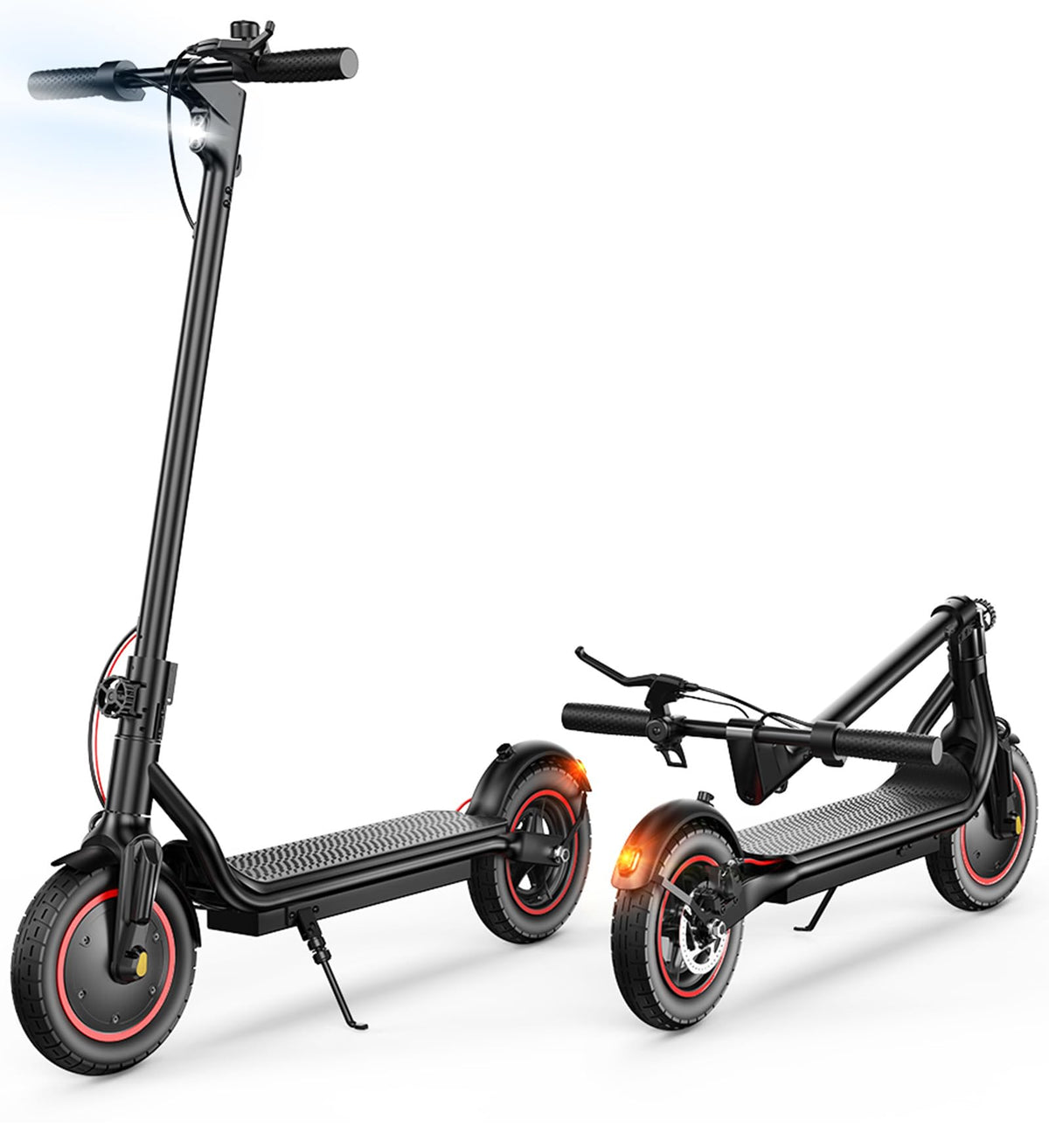 Electric Scooter, 28 Miles Range, 23 MPH Speed, 10" Tire, 1000W Motor, Foldable R328450