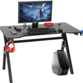 47 Inch Red Gaming Desk with Mouse Pad M2348