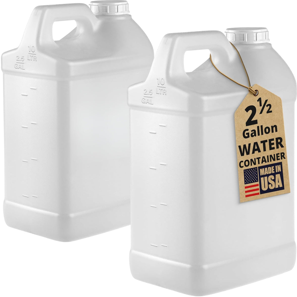 2.5 Gallon Water Container Jug with Handle Z433079