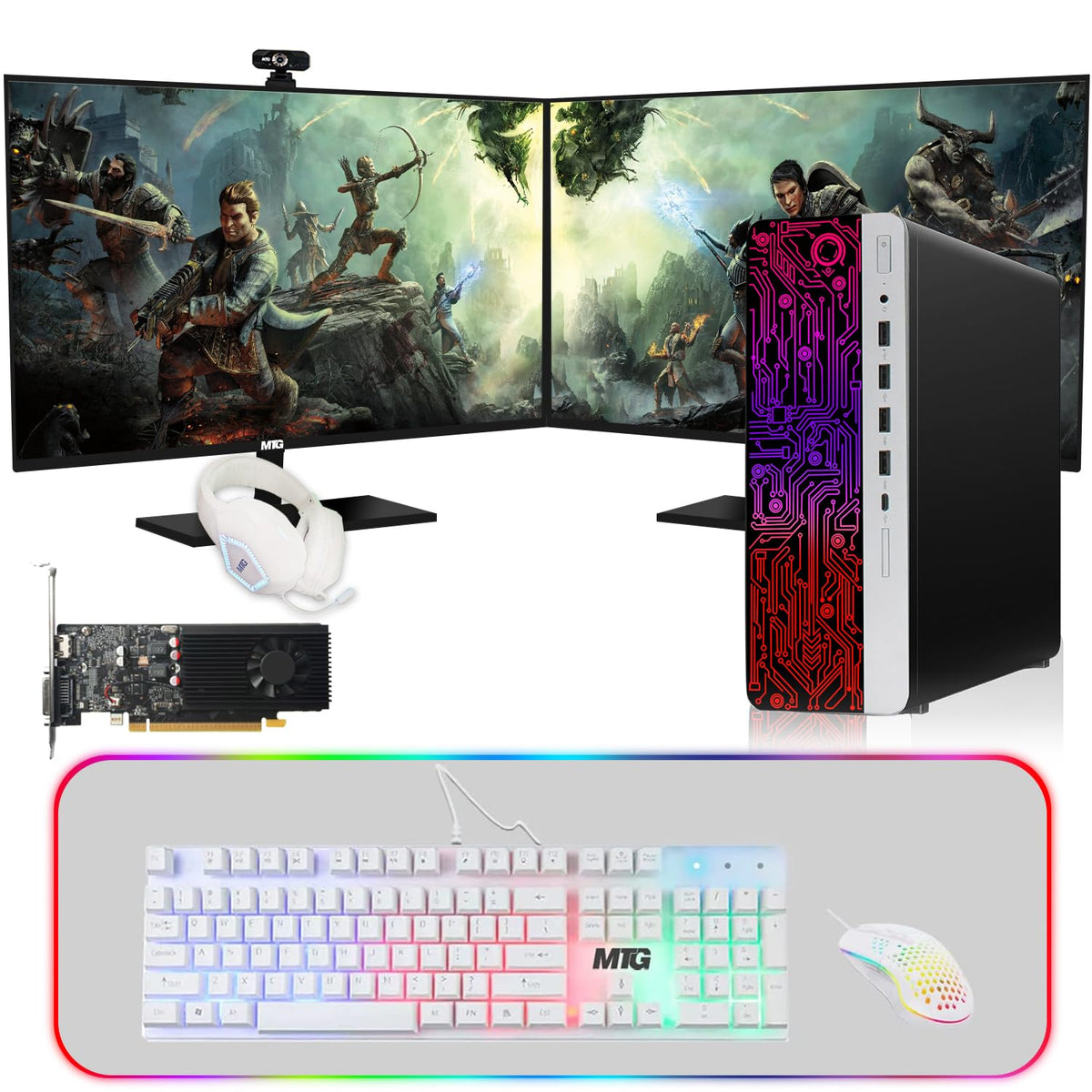 Gaming PC, i5, 32GB RAM, 1TB SSD + 128GB SSD R534076