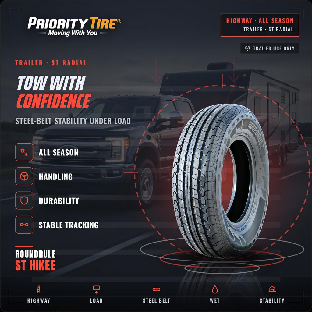 ST205/75R15 All Season 8 Ply Semi-Steel Tire K2219