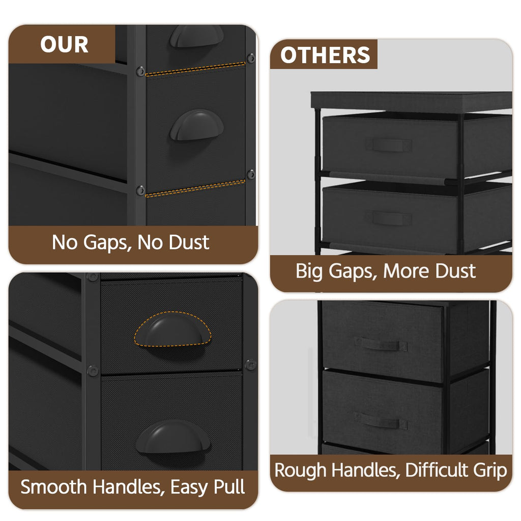 Black Narrow Storage Cabinet Q31740