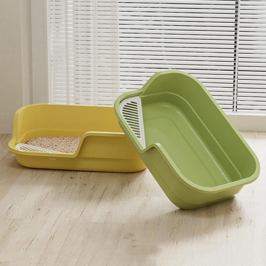 Extra Large High Sides Low Entry Cat Litter Box C924747