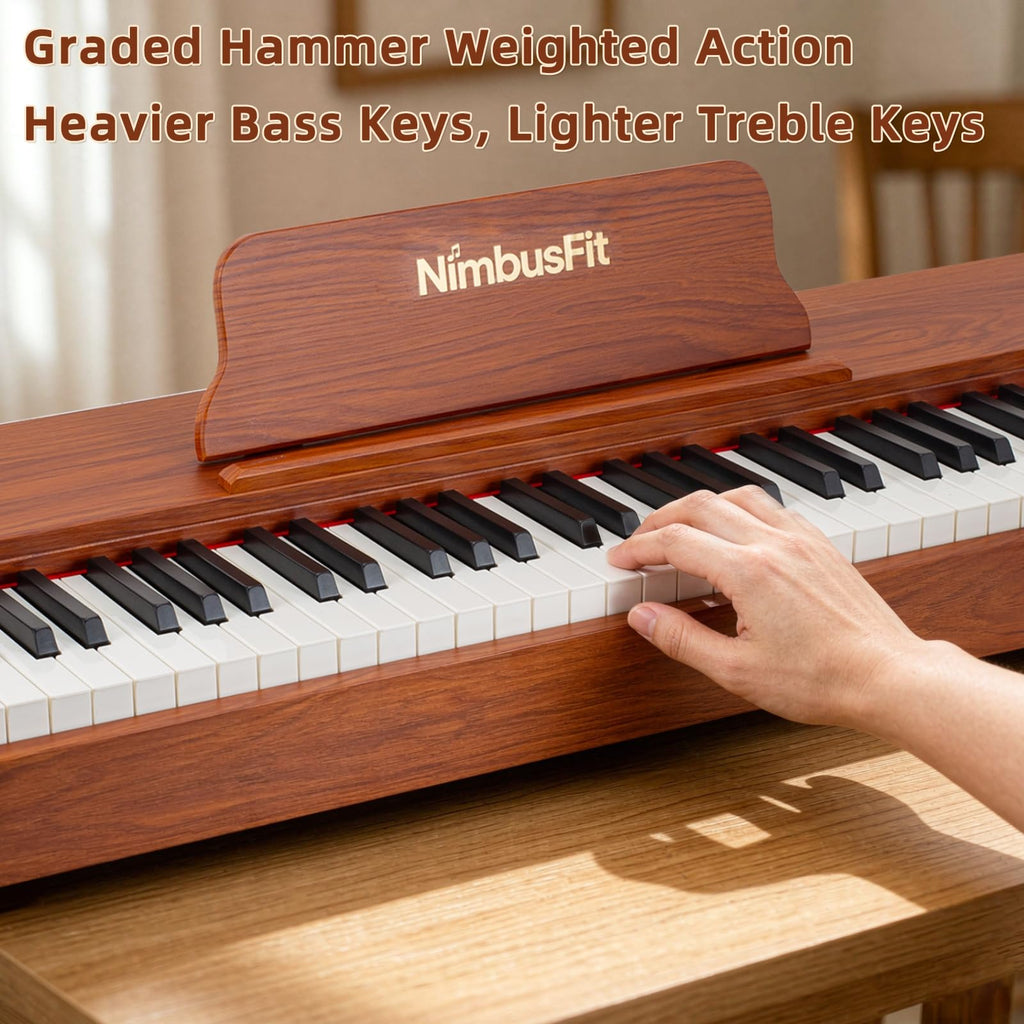 88 Keys Hammer Weighted Digital Piano G976