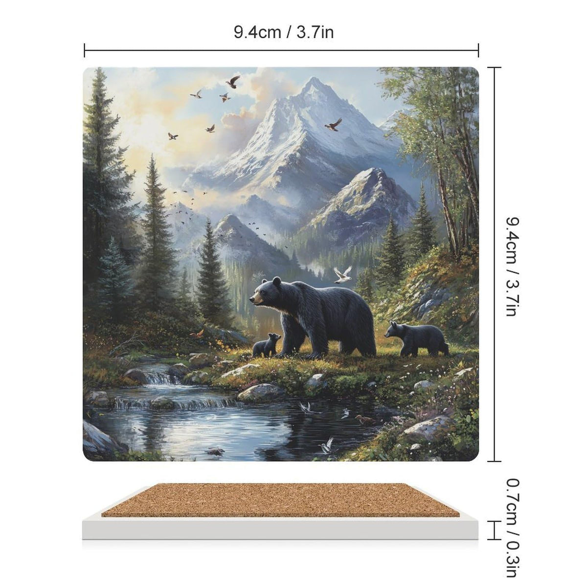 Ceramic Coasters Set H90374