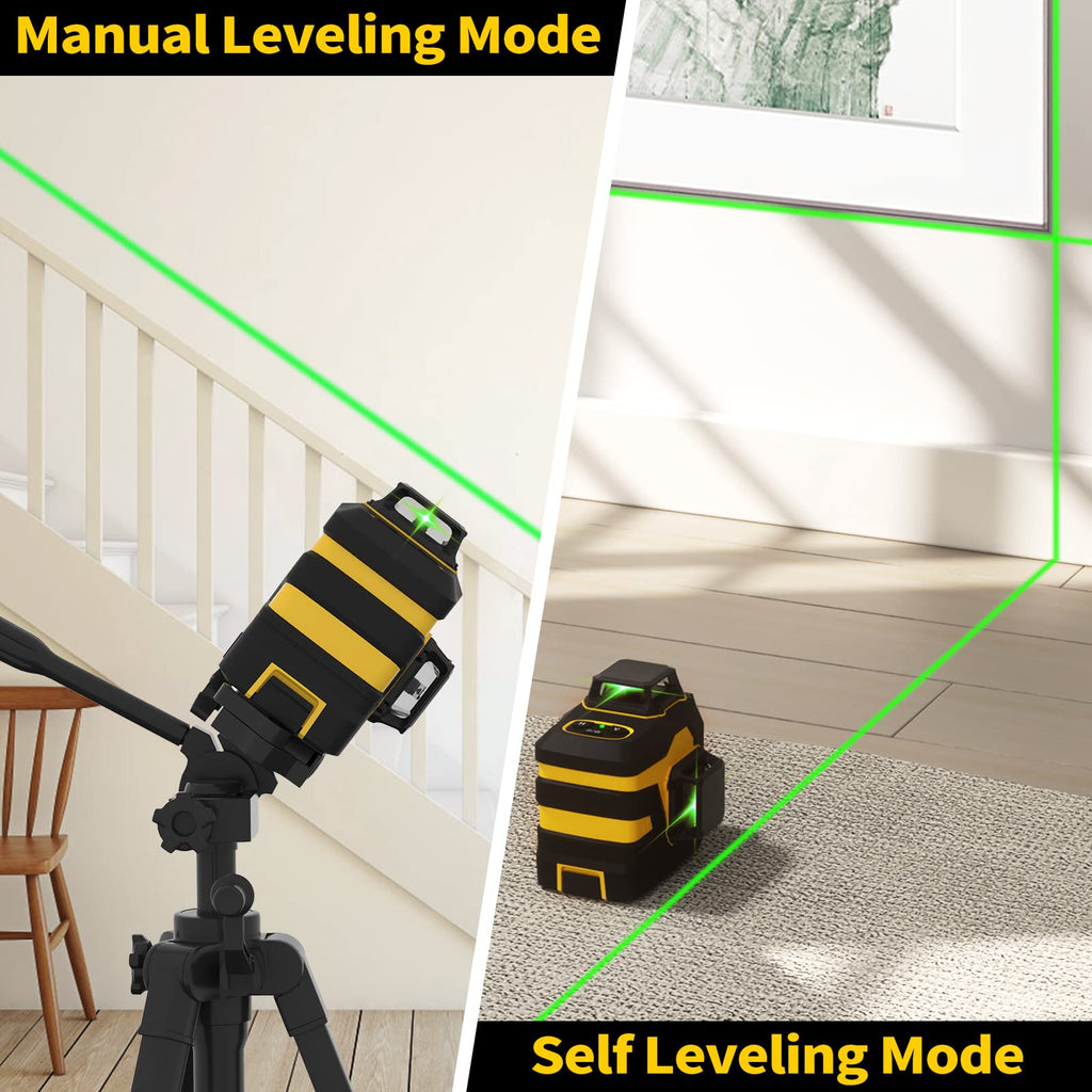 Laser Level with 12 Green Lines A229