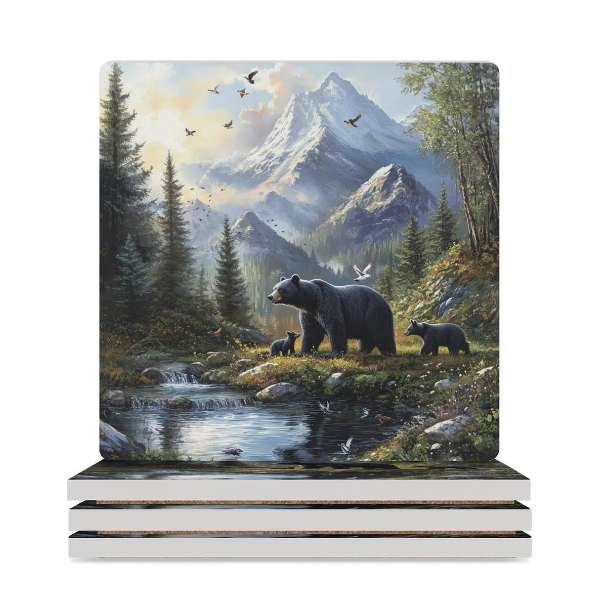 Ceramic Coasters Set H90374