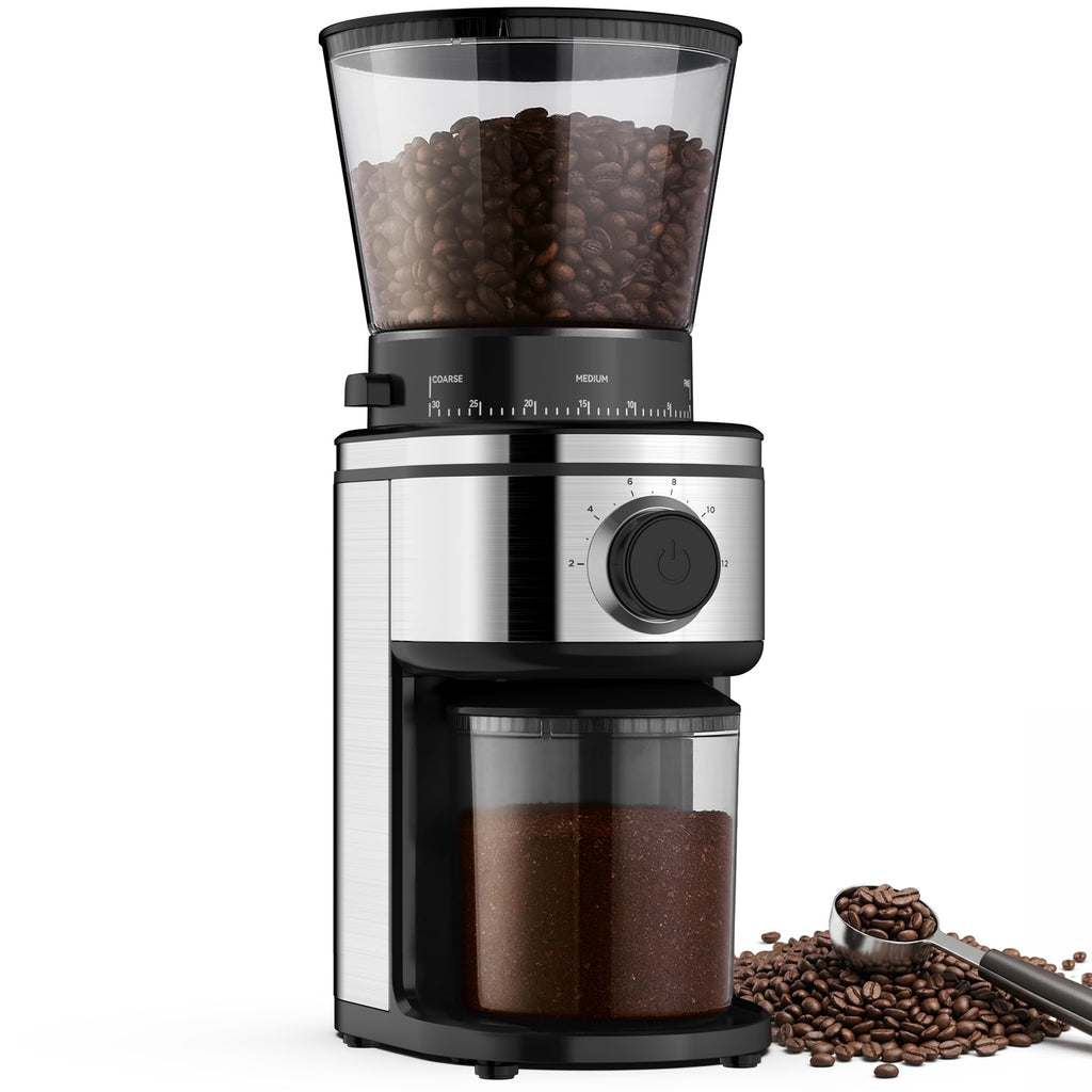 Electric Conical Burr Coffee Grinder with 30 Grind Settings U30416