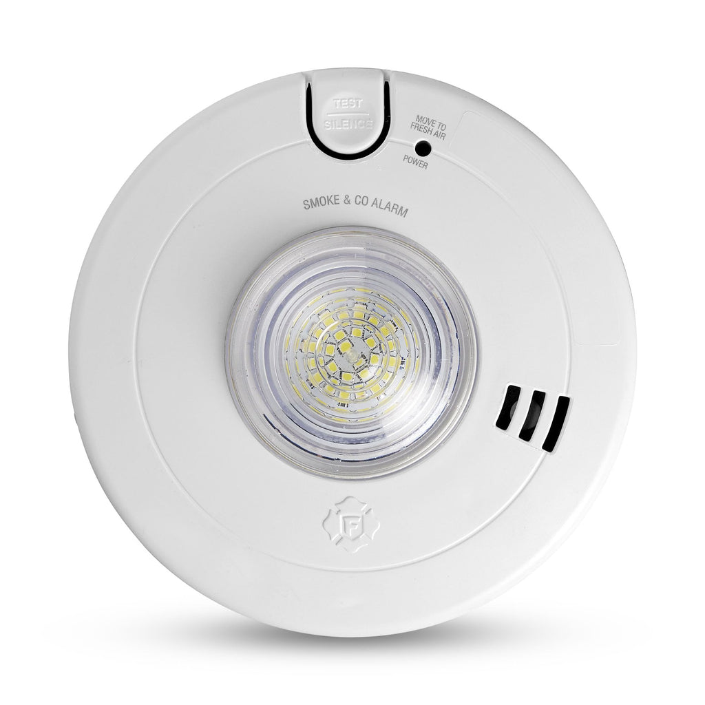 Hardwire Combination Smoke & Carbon Monoxide Alarm with LED Strobe O468086