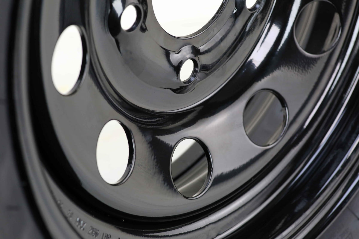 ST205/75R15 8-Ply Trailer Tire Wheel Black Mod Rim Pk2 F902171