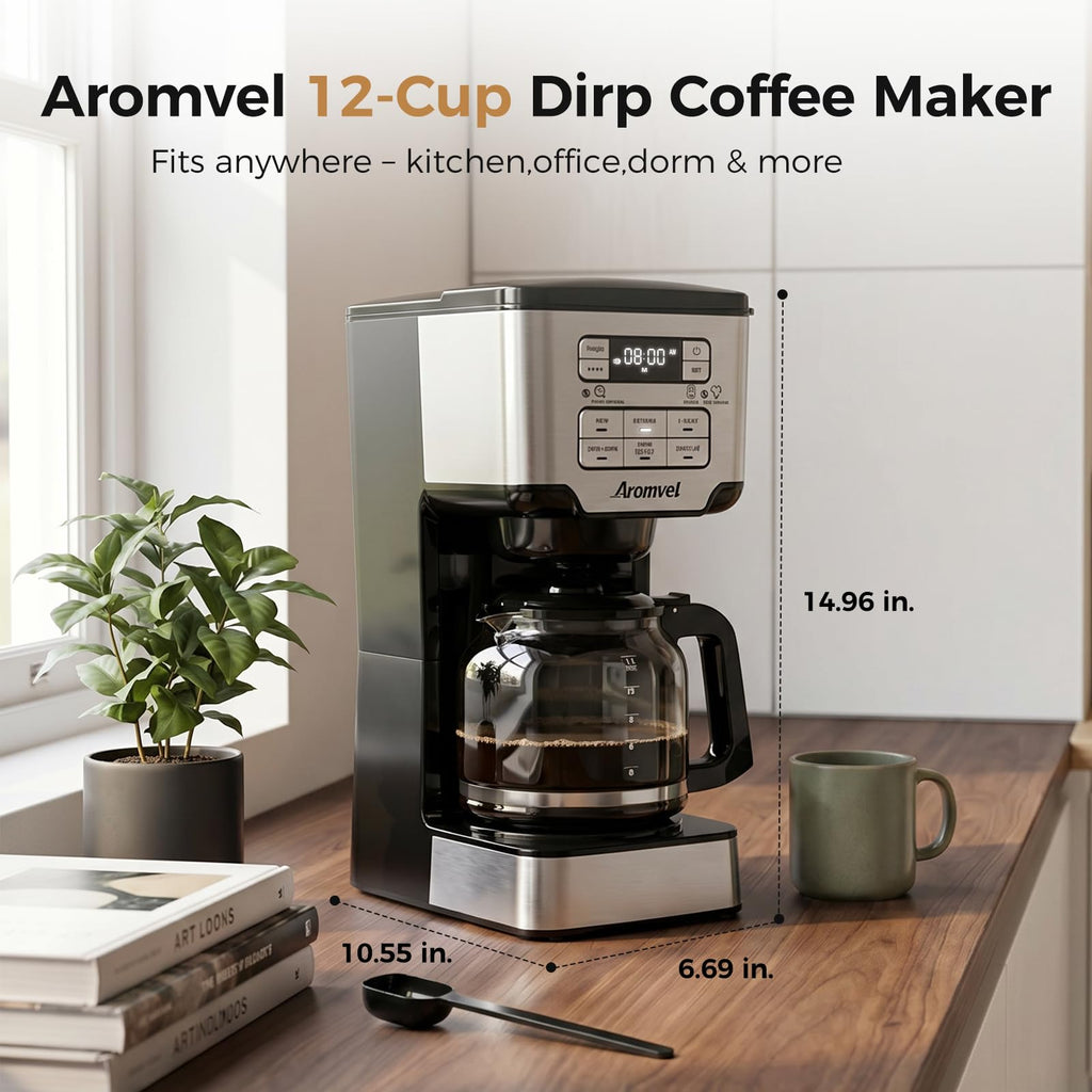12 Cup Programmable Drip Coffee Maker J40515