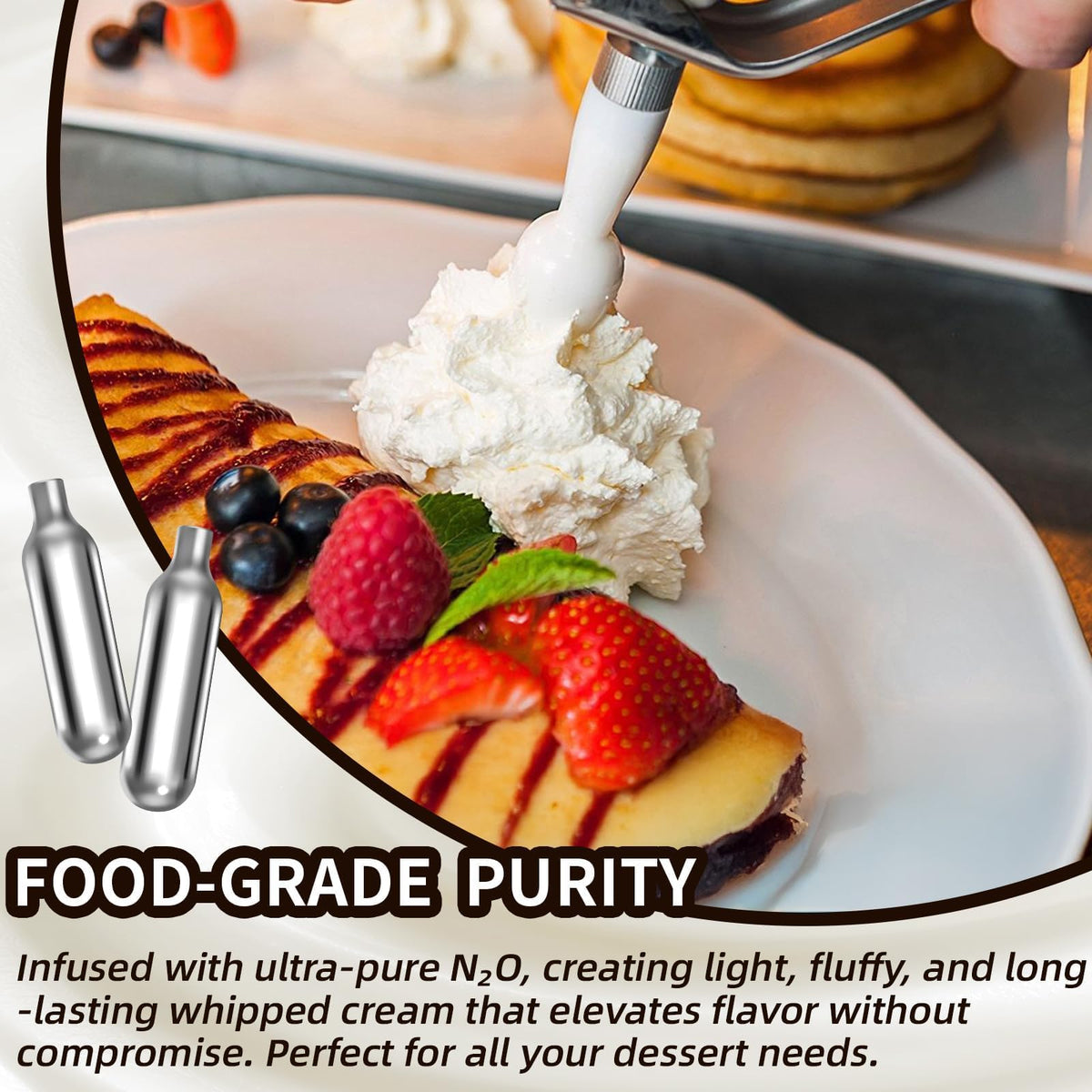 8g Whipped Cream Chargers 10-Pack H9605
