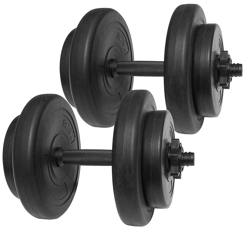 Cast Iron Adjustable Dumbbell Weight Set T7487