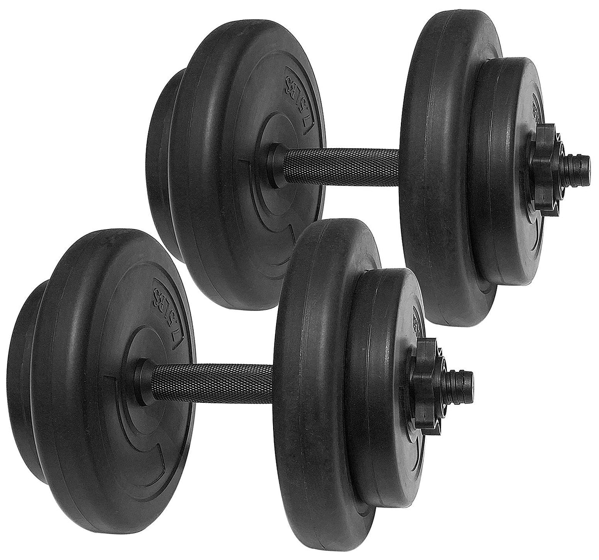 Cast Iron Adjustable Dumbbell Weight Set T7487