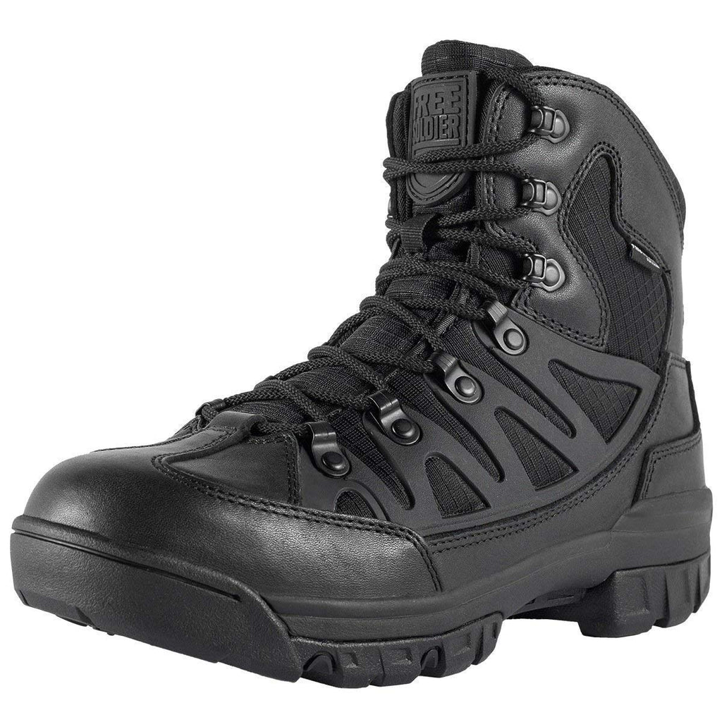 Waterproof Tactical Hiking Work Boots Black 13 U1700