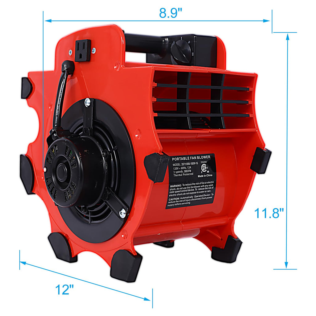 3-Speed Heavy-Duty Floor and Carpet Dryer D40751