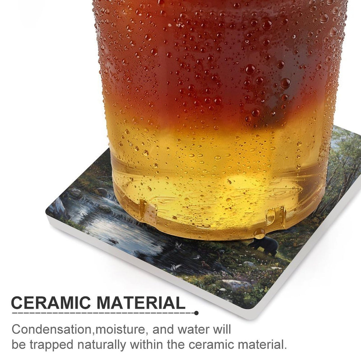 Ceramic Coasters Set H90374