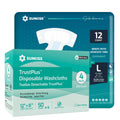Large Adult Diapers 12 Count & Wet Wipes 200 Count T133809