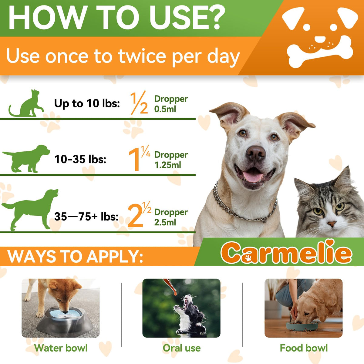 Flea and Tick Prevention for Dogs and Cats 60ml S74251