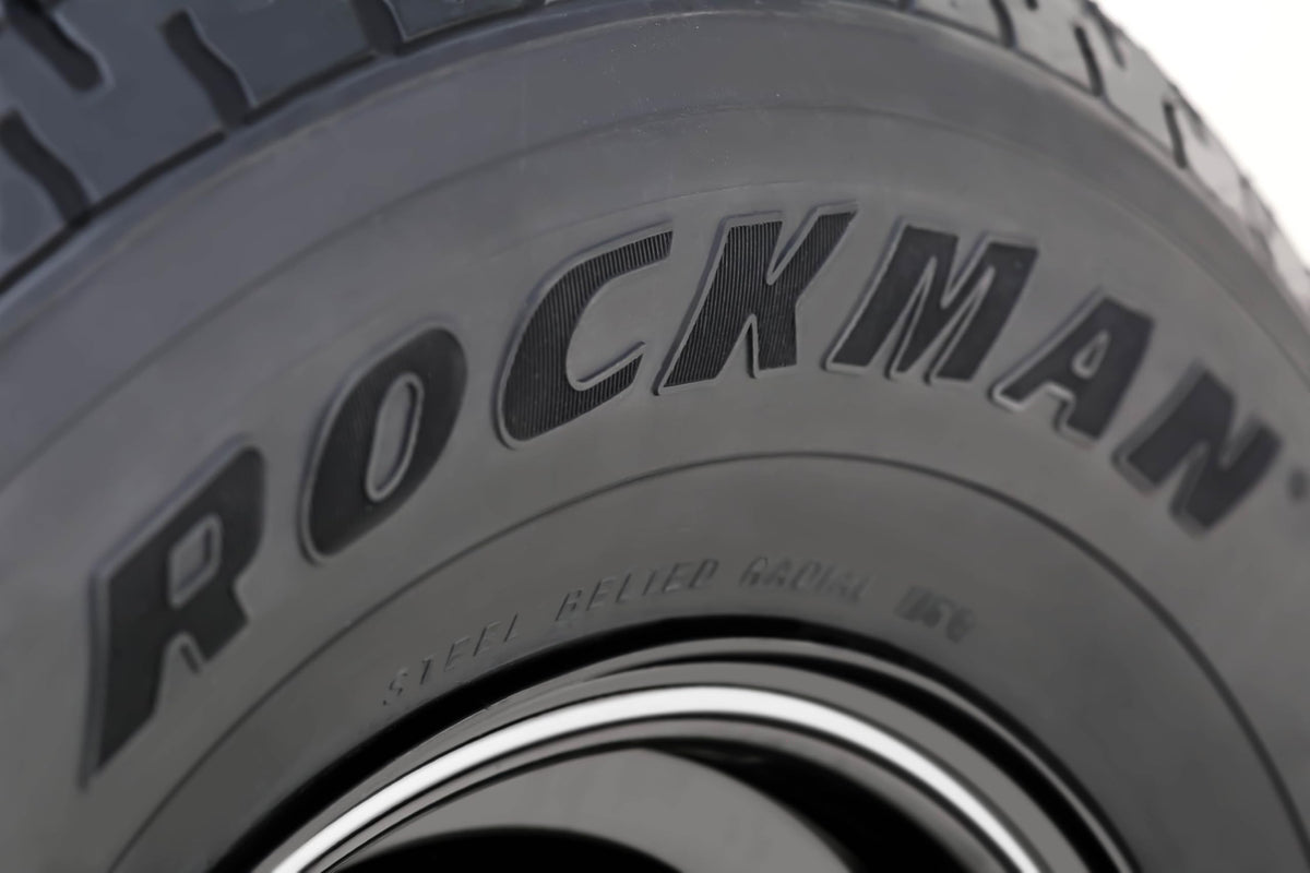ST205/75R15 8-Ply Trailer Tire Wheel Black Mod Rim Pk2 F902171