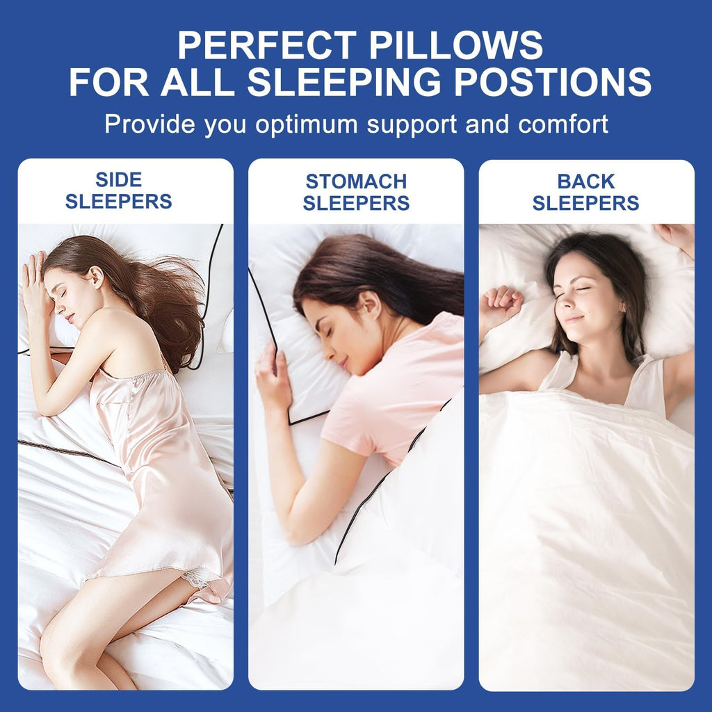 King Size Set of 2 Bed Pillows Q66034
