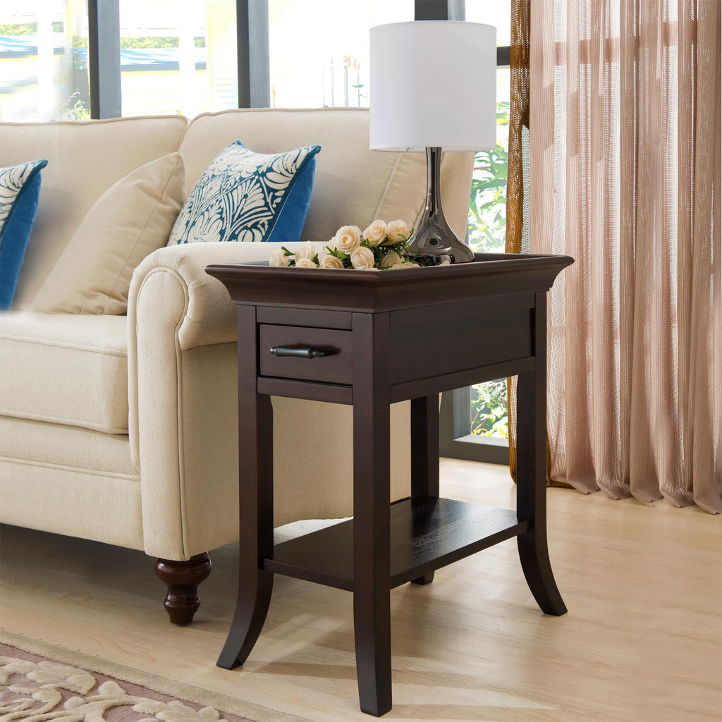 Chocolate Cherry End Table J2685